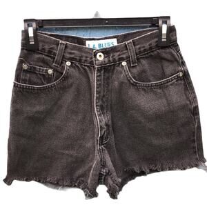 LA Blues Vintage High Waisted Cutoff Shorts Jeans